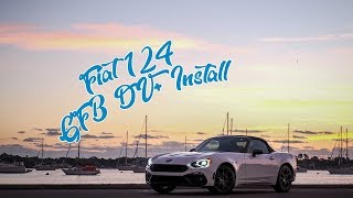 Fiat 124 Abarth Go fast bits DV+ Diverter Valve system Installation Gfb Dv Fiat 124 Spider