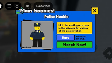 How To Get Police Noobie | Find The Noobies Morphs Roblox