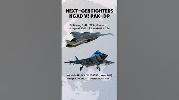F-47 vs MiG-41 | Next-Gen Fighter Jets Comparison ✈️🔥 #shorts