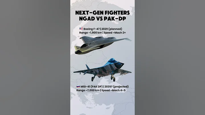 F-47 vs MiG-41 | Next-Gen Fighter Jets Comparison ✈️🔥 #shorts