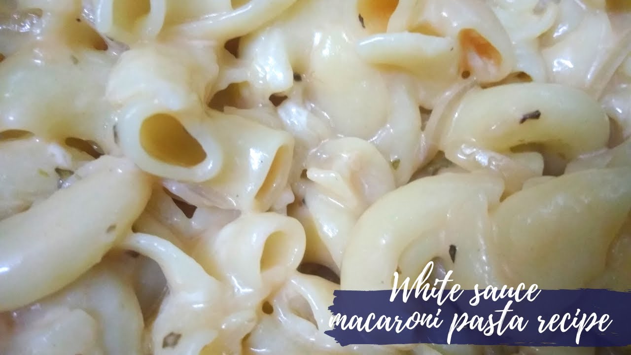 white sauce macaroni pasta recipe without cheeseGuhapriya's kitchen