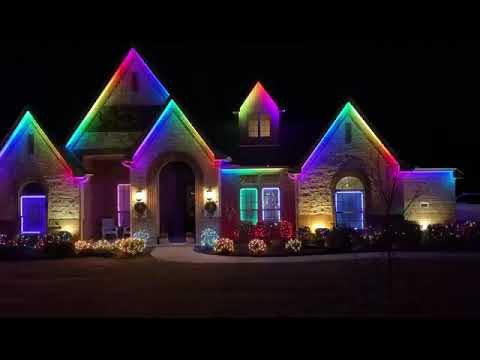 Super Long Outdoor Waterproof Chase Dream Color DC24V Flexible LED Lighting Project