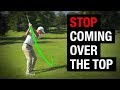 Over The Top Golf Swing Definition