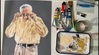 The Most Realistic Painting of Stan Lee Ive Ever Done