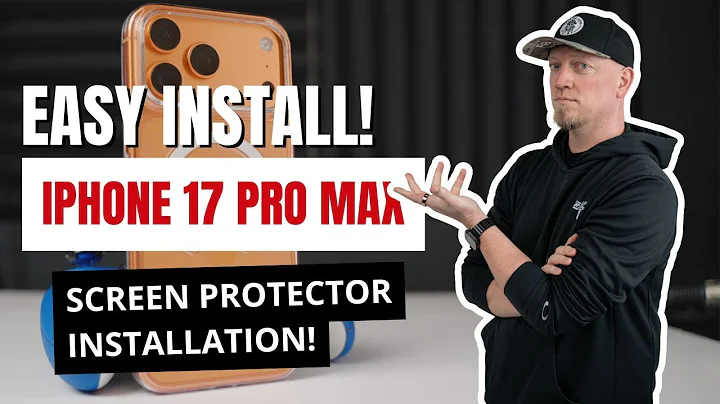 How To Install iPhone 17 Pro Max Matte Screen Protector (Beginner Guide)