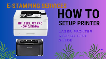 How to Install & Configure Your Printer for e Stamping Service 2024  | HP LESER Jet pro 4004dn,4004D