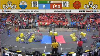 Qual 13 - 2018 Midwest Regional