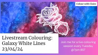 Colouring Livestream - Tuesday 23Rd April 2024