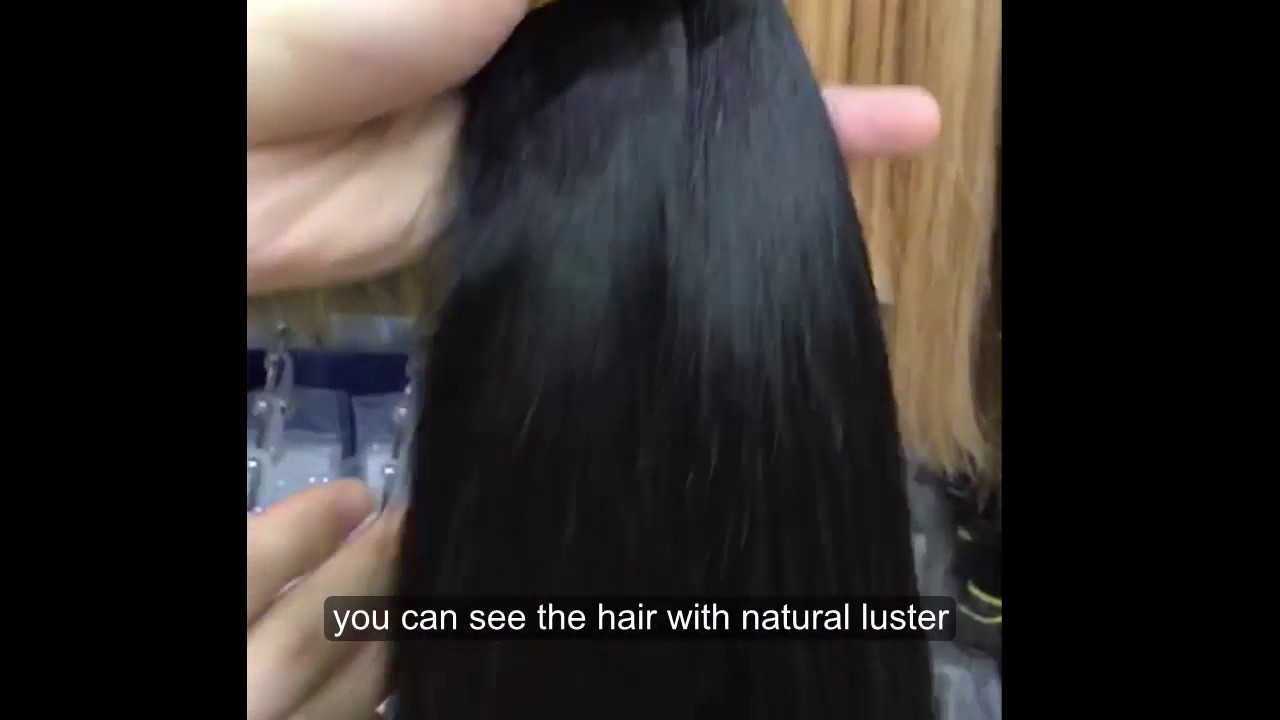 Chinese cuticle remy hair weft