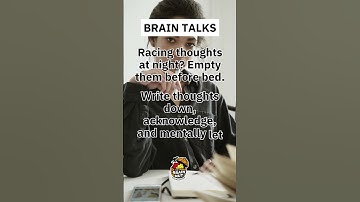 3 Minute Brain Dump Before Bed! #BetterSleep #ProductivityHacks #Shorts