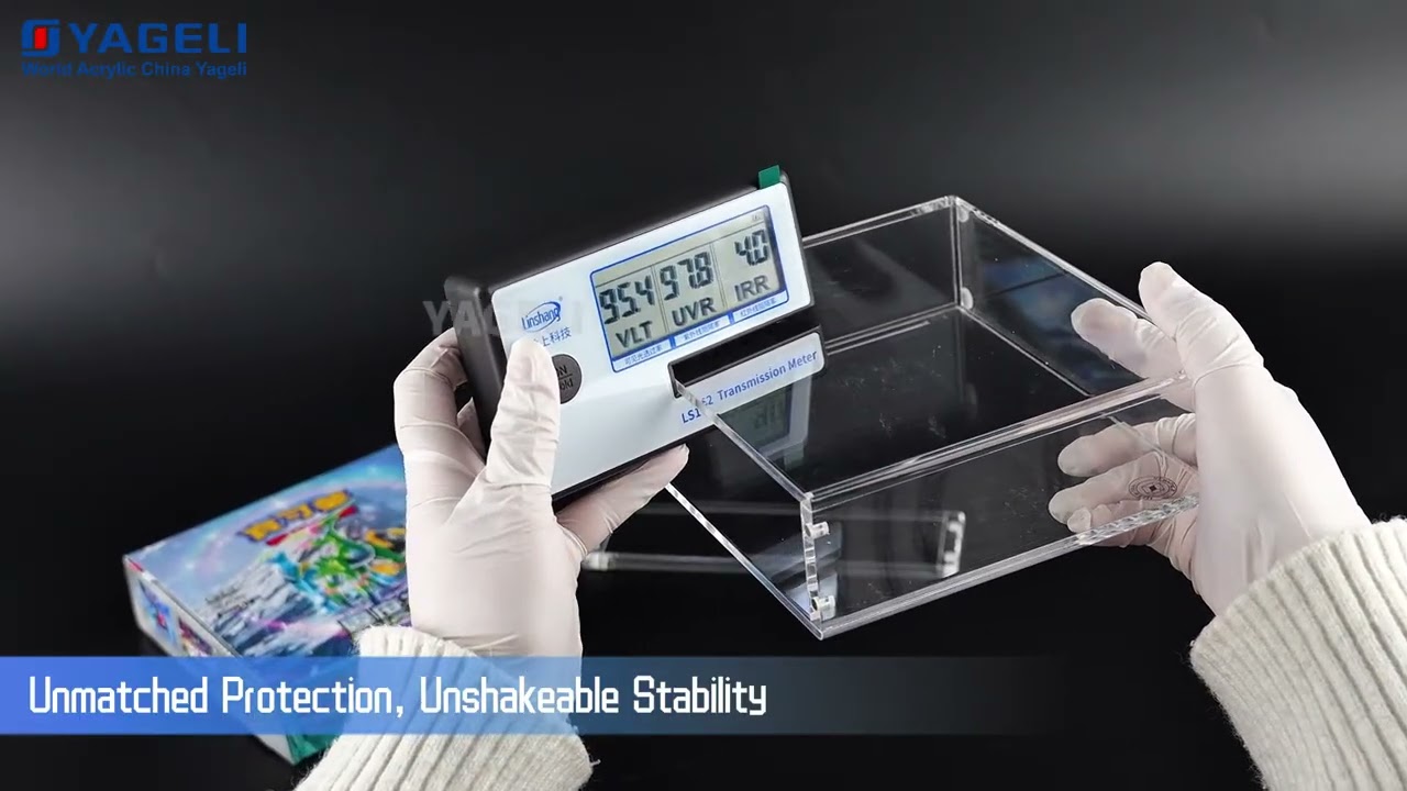 Acrylic case for Japanese booster box 