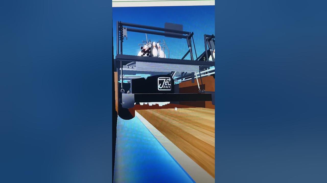 Brunswick Model A pinsetter with (Hinges) on Roblox - YouTube