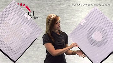 Perforated T Bar Outlets