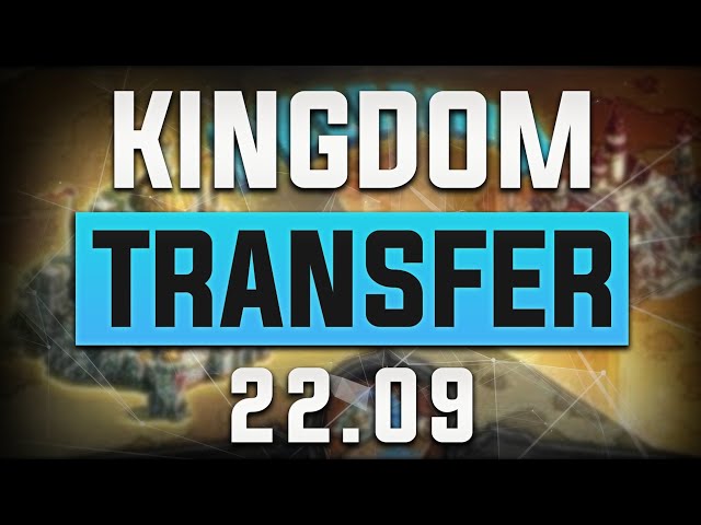 Clash of Kings - ‼️Important! Transfer opens on September 22