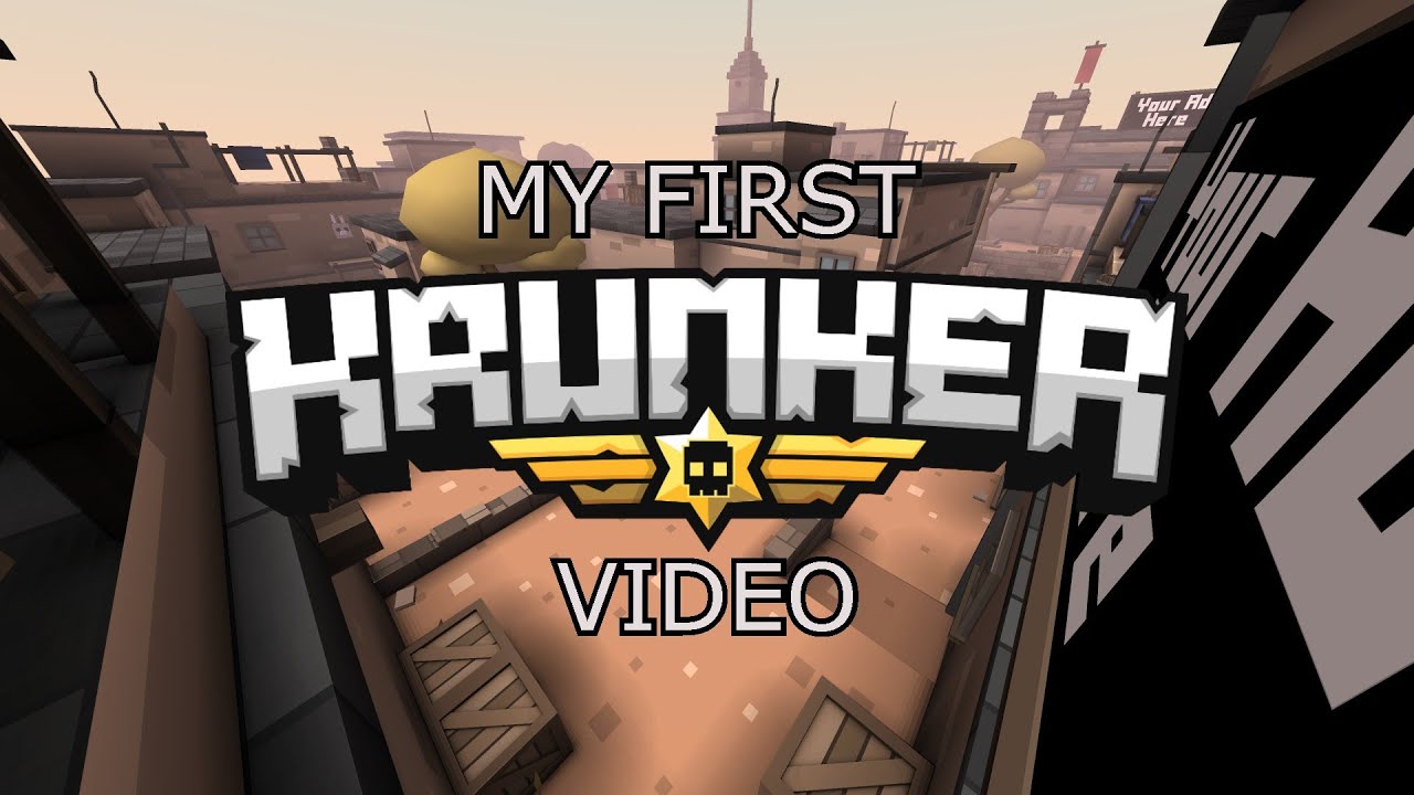My First Krunker video YouTube