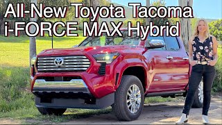 AllNew 2024 Toyota Tacoma hybrid // iFORCE MAX is wow, so is the price!