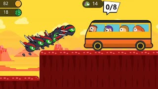 Ninja attacks - IN Monster Run: Jump Or Die, ANORIDE gameplay #13 screenshot 5