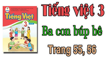 Tiếng việt lớp 3 cánh diều | Bài 4 Mái ấm gia đình| Ba con búp bê | Trang 55, 56