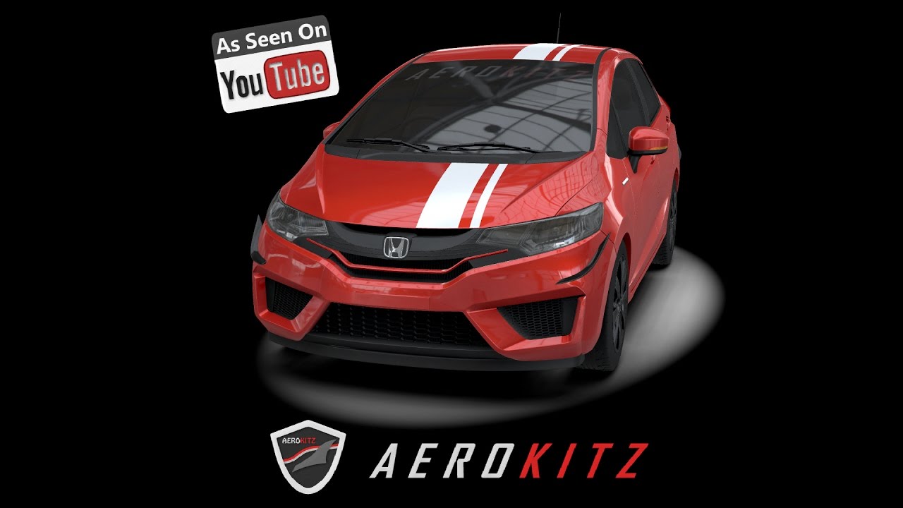 Aerokitz Aksesoris Modifikasi All New Honda Jazz Racing Style