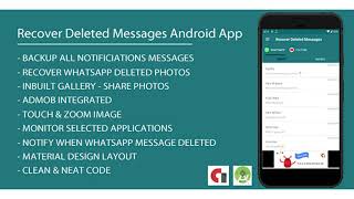 Recover Deleted Messages Android App with Admob Integration | Codecanyon Scripts and Snippets screenshot 5