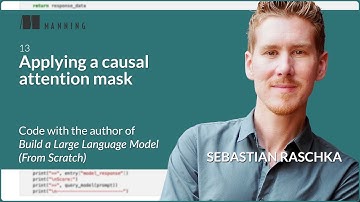 🚫 Applying a Causal Attention Mask – Live Coding with Sebastian Raschka (Chapter 3.5.1)
