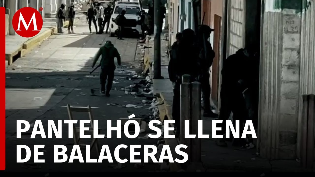 Ejército llega a Pantelhó y se desata balacera en pleno reparto de despensas