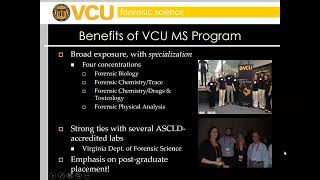 2022 VCU MS in Forensic Science Graduate Open House