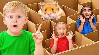 Hamster Maze Gone Wrong! Escape with Oliver + Other Epic Kid Adventures!