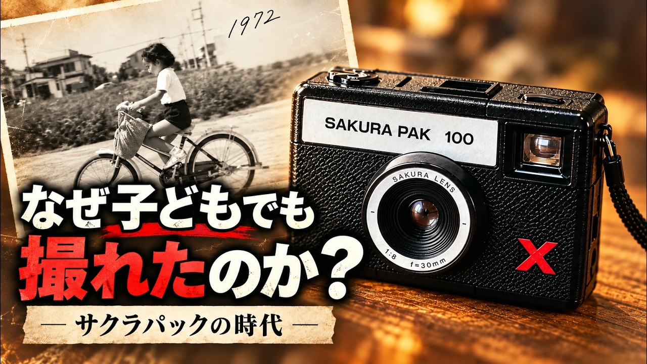 なぜ子どもでも撮れたのか？サクラパックが変えた写真の時代 - YouTube