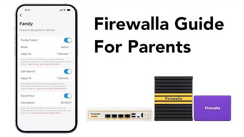 Firewalla Parental Controls Introduction