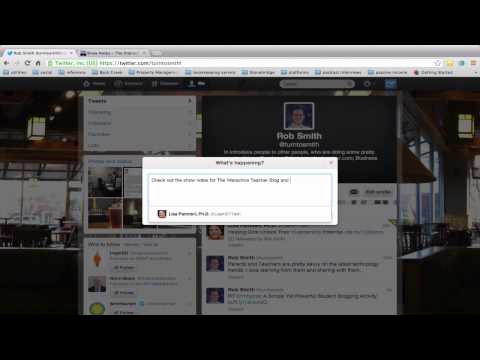 How to put a link into a tweet on twitter
