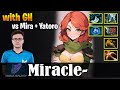 Miracle - Windranger | with GH vs Mira + Yatoro | Safelane | Dota 2 Pro MMR Gameplay