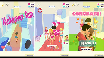 Makeover Run Gameplay All Levels (Android, iOS)  #3