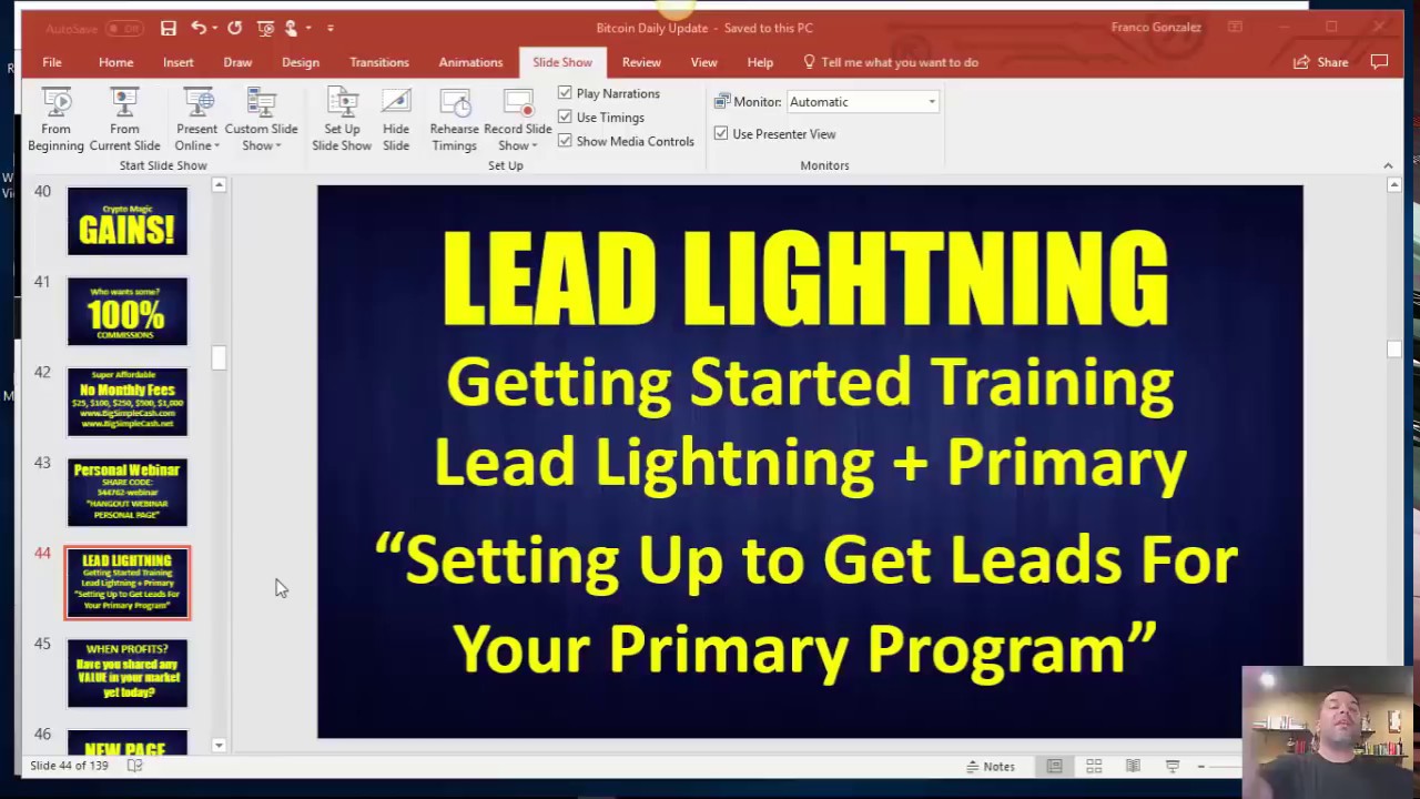 Lead Lightning -  Easy 1Up | Tutorial Setup