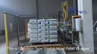 Fully Automatic Online Stretch Film Pallet Wrapping Machine Profile