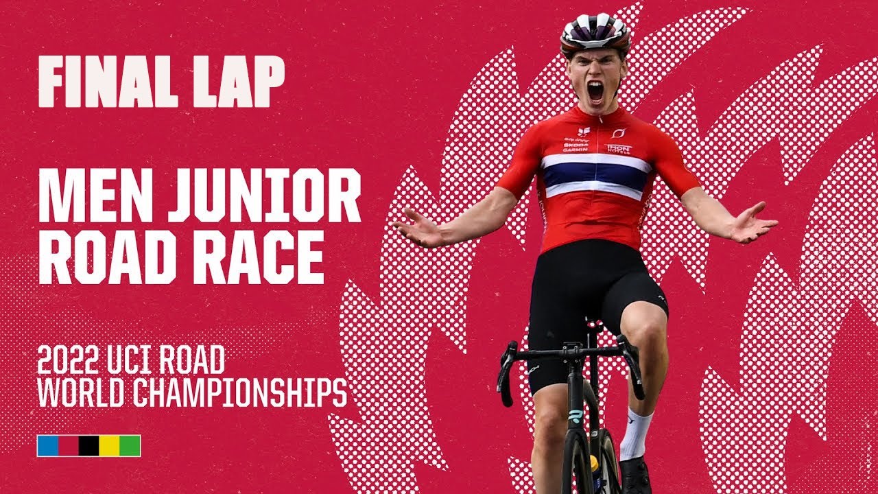 Final Lap Men Junior Road Race 2022 UCI Road World Championships
