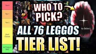 UPDATED TIER LIST! Choose your own Legendary - ALL 76 Normal Leggos Ranked ⁂ Watcher of Realms