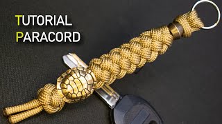 Turtle paracord keychain | Accessory links in description #paracord #keychain by De piedra y Cristal Paracord 6,059 views 1 month ago 10 minutes, 23 seconds