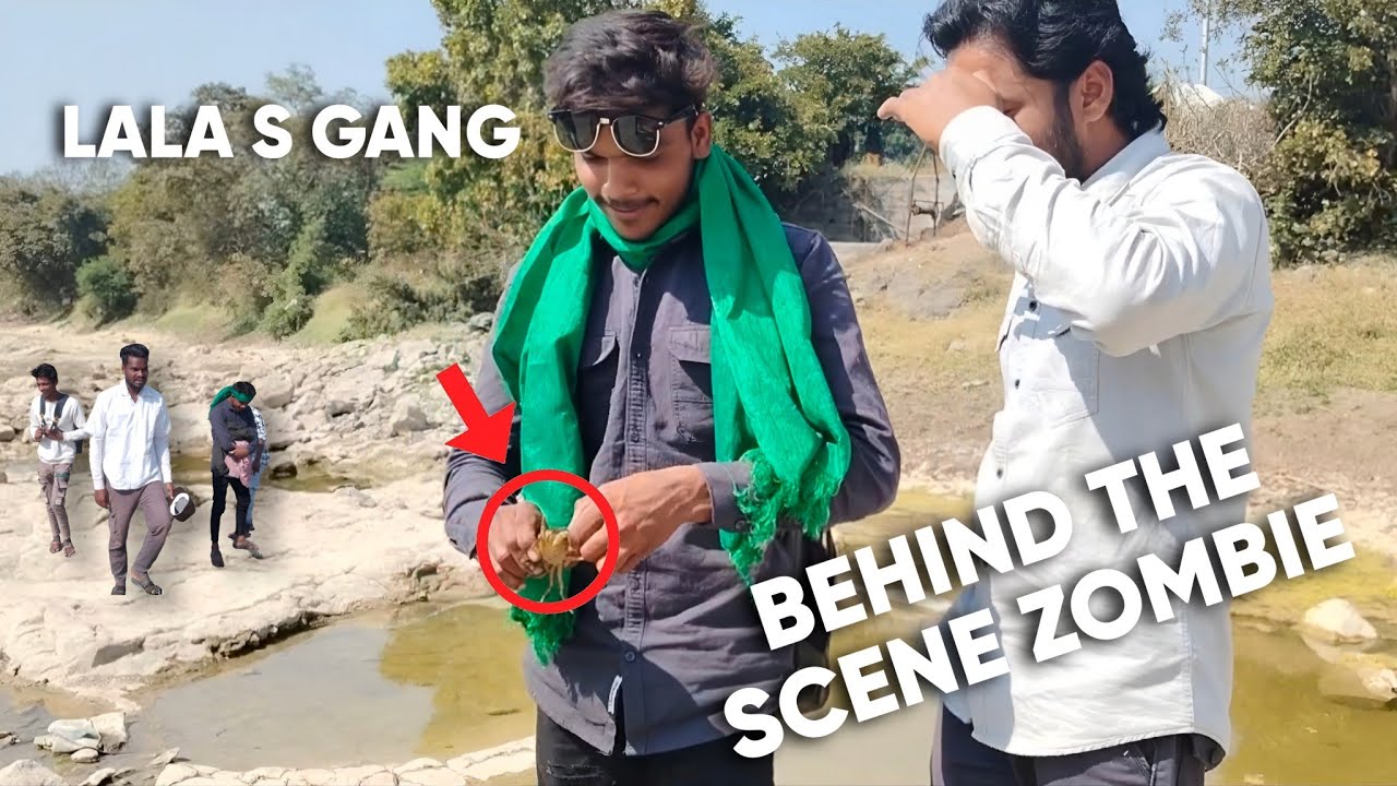 Behind The Scene🦠🦂 | Zombie The living dead | LALA S GANG | LSG