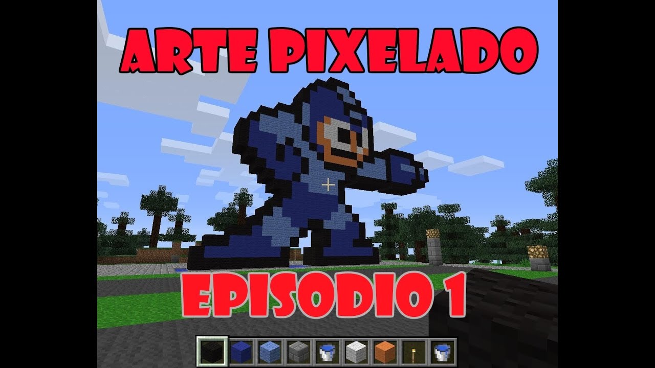 Serie Minecraft Arte pixelado. Episodio 1 - YouTube