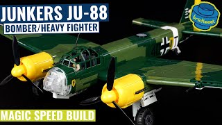 Junkers JU-88 - Bomber/Heavy Fighter - COBI 5733 (Speed Build Review)