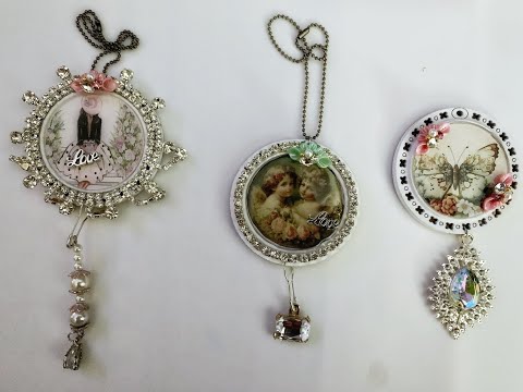Zipper Pulls and Purse Charms Tutorial and Finished Ones. 