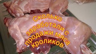 Сколько заработали с продажи мяса кроликов #кролики #мясо_кроликов #разведение_кроликов #Rabbit