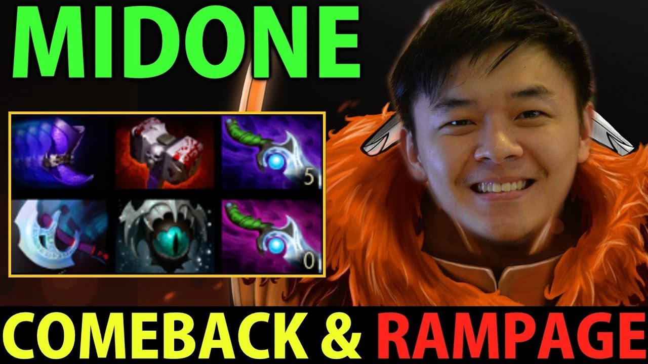 MidOne Dota2 [Juggernaut] Comeback & Rampage