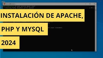 Instalar Apache, MySQL, PHP manualmente en Ubuntu