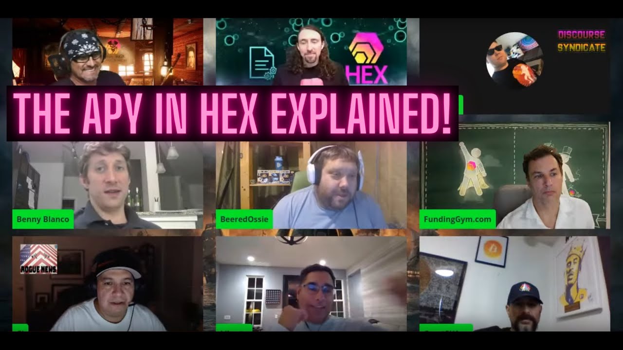 The APY in HEX explained! (Liberty, Discourse Syndicate) - YouTube
