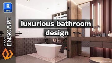 Modern Black & White Bathroom in Revit | Complete Design Tutorial