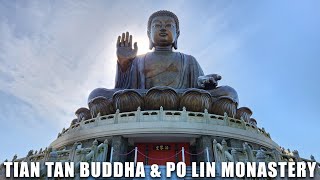 Travel vlog - Ride the Ngong Ping 360 Cable Car to Tian Tan Buddha & Po Lin Monastery on Lantau Island