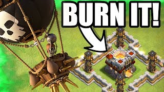 BURN IT TO THE GROUND!!! - Clash Of Clans - EPIC 3 STAR ATTACK STRATEGY!