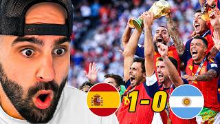 SPAIN DOMINATE & EMBARRASS ARGENTINA 1-0 | WORLD CUP FINAL